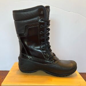 The North Face Shellista II Mid Luxe Winter Snow Lace Up Boot Fleece Lined 5.5